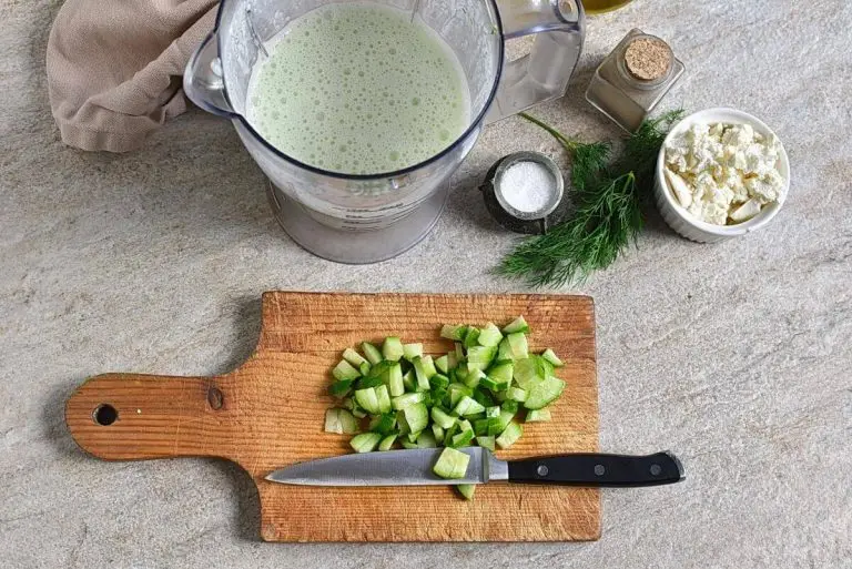 Step 4 - Chilled Cucumber, Dill and Yogurt Soup