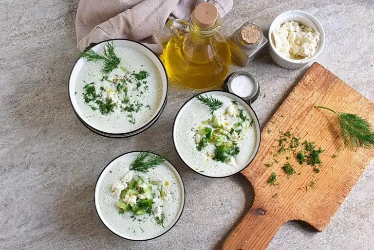 Step 5 - Chilled Cucumber, Dill and Yogurt Soup