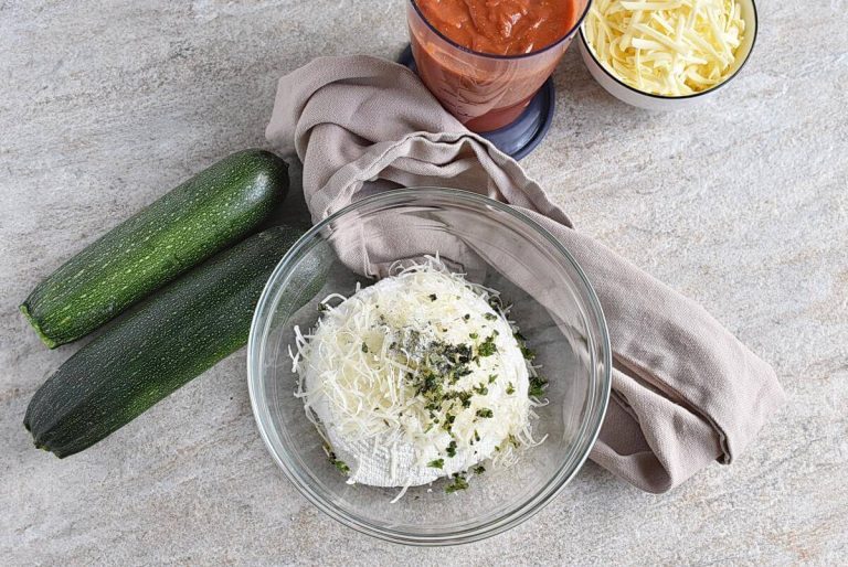 Step 2 - Best Keto Zucchini Ravioli
