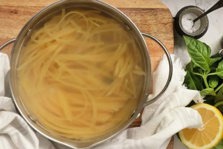 Step 1 - Pasta with Asparagus & Buffalo Mozzarella