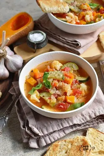 Roasted Tomato and Vegetable Soup