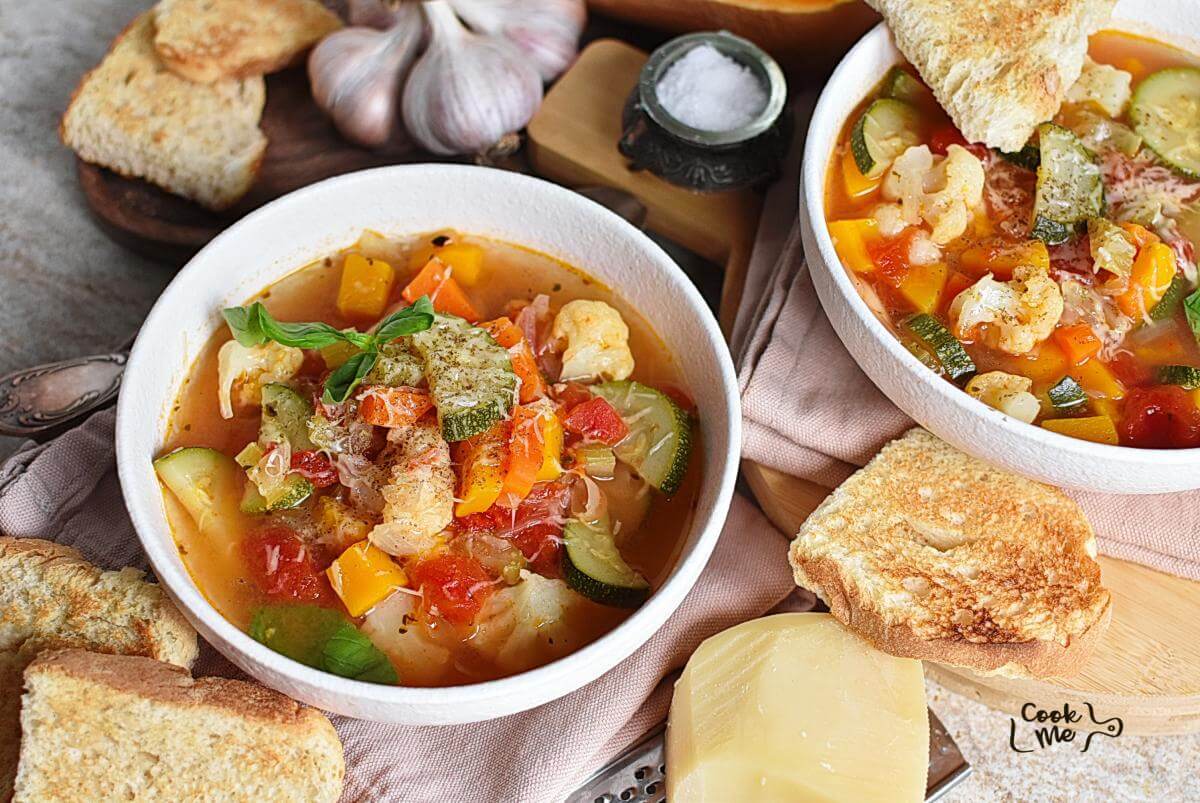 Roasted Tomato and Vegetable Soup