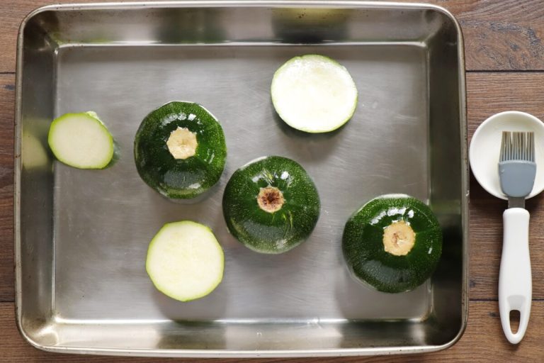 Step 2 - Stuffed Eight Ball Zucchini