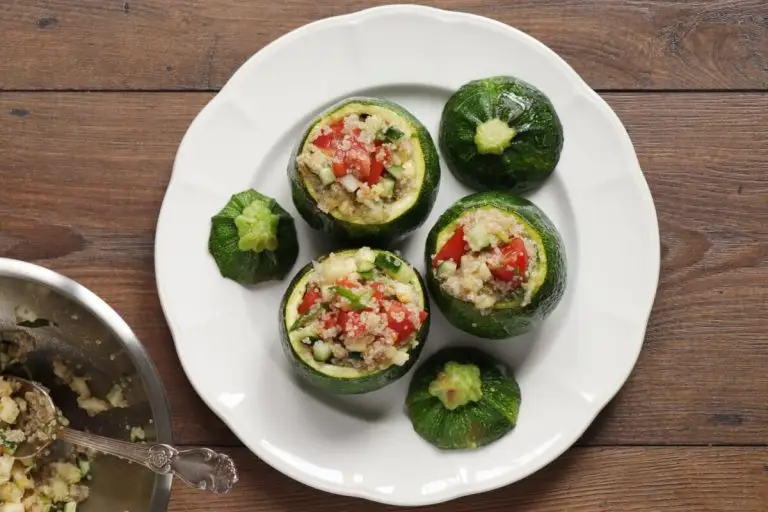 Step 4 - Stuffed Eight Ball Zucchini