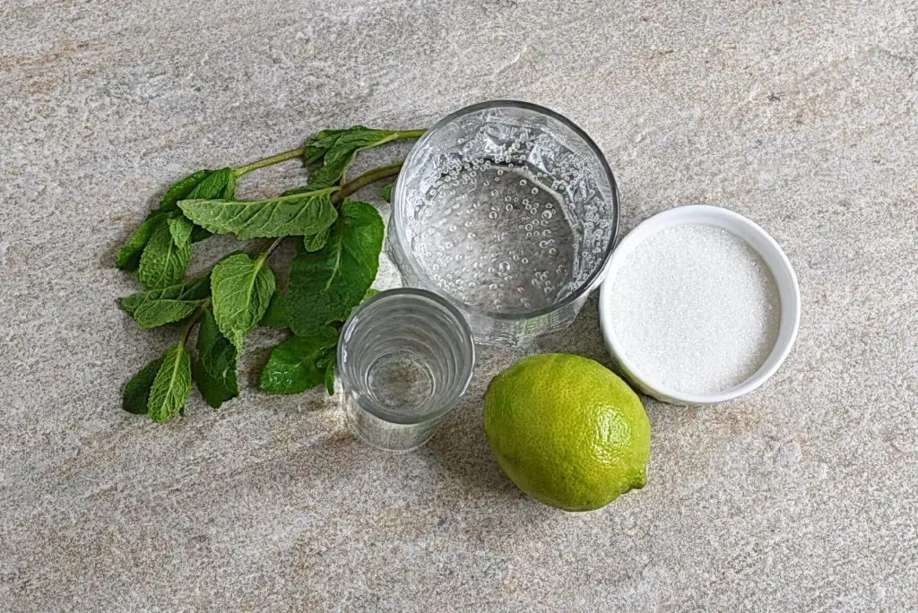 Ingredients for The Real Mojito