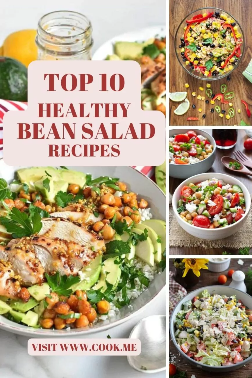 Top 10 Bean Salad Recipes-Best Bean Salad Recipes-Mediterranean Bean Salad