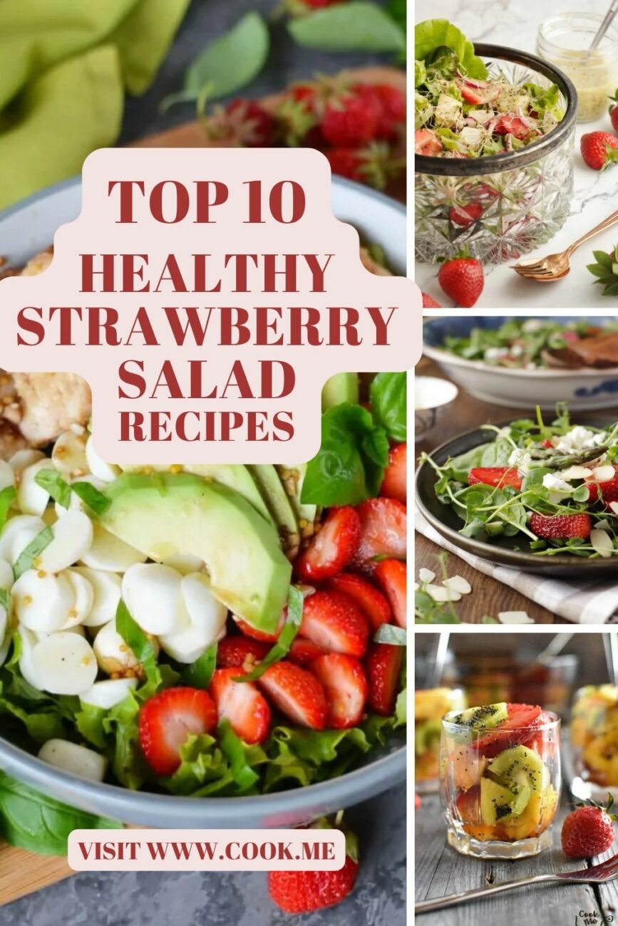 Healthy Strawberry Salads Perfect for Spring