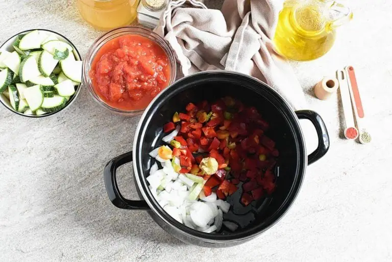 Step 1 - Tortellini Vegetable Soup