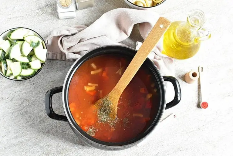 Step 2 - Tortellini Vegetable Soup