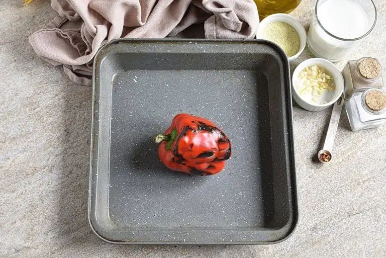 Step 2 - Vegan Roasted Red Pepper Pasta