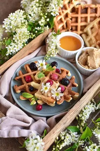 Weight-Loss Aquafaba Blender Waffles