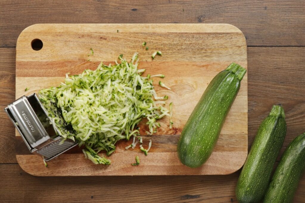 Zucchini Casserole with Spring Salad recipe - step 2