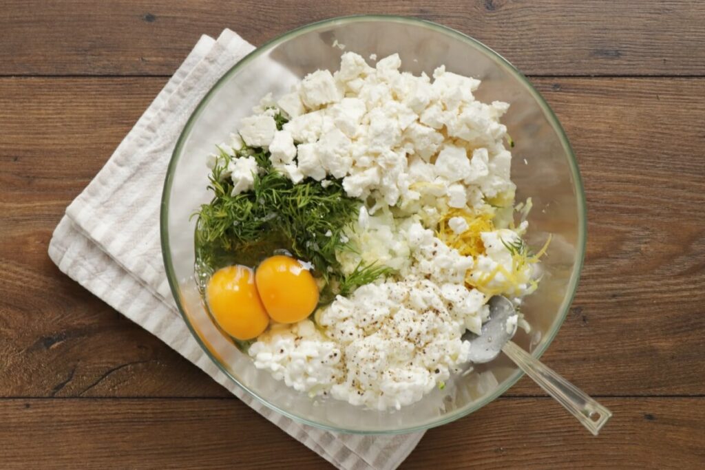 Zucchini Casserole with Spring Salad recipe - step 4