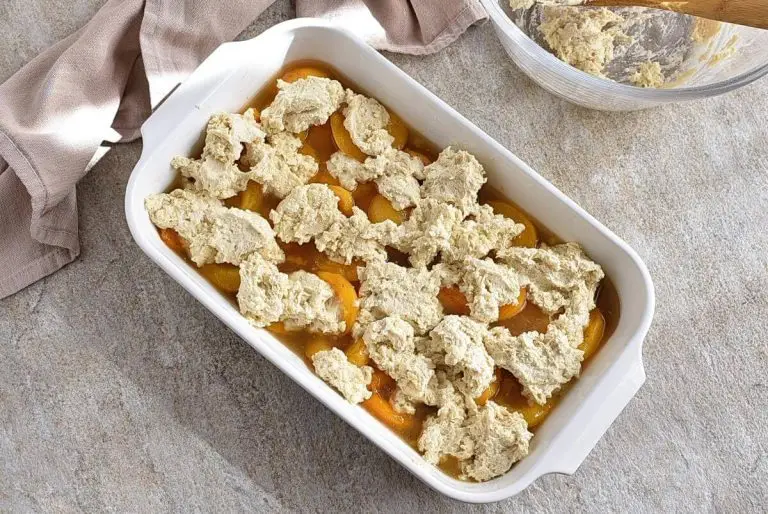 Step 8 - Fresh Apricot Cobbler
