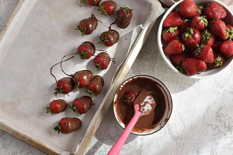 Step 3 - Chocolate Covered Strawberries