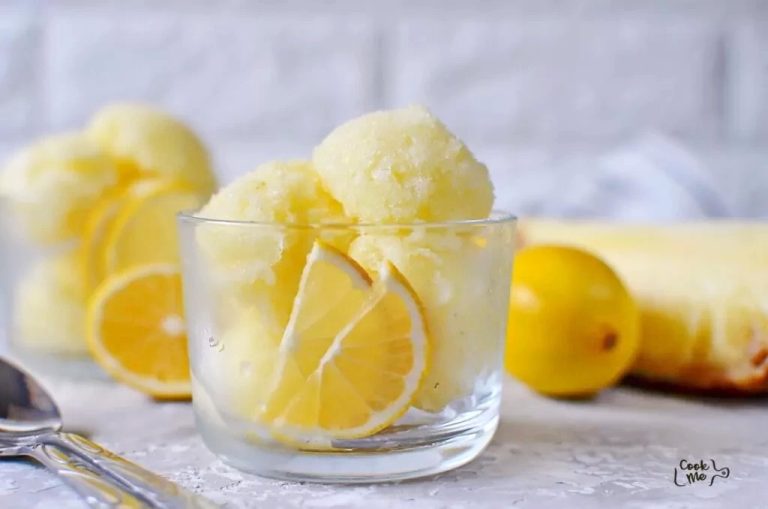 Step 6 - Creamy Pineapple Sorbet