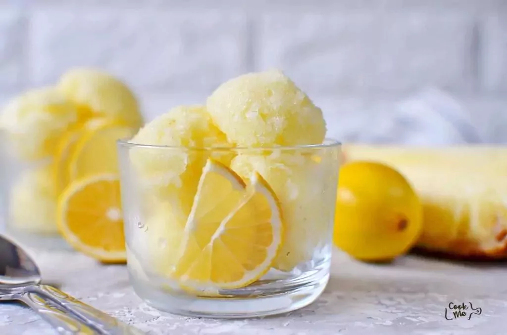 Creamy Pineapple Sorbet