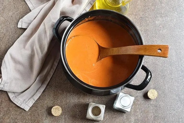 Step 8 - Creamy Tomato Soup with Buttery Croutons