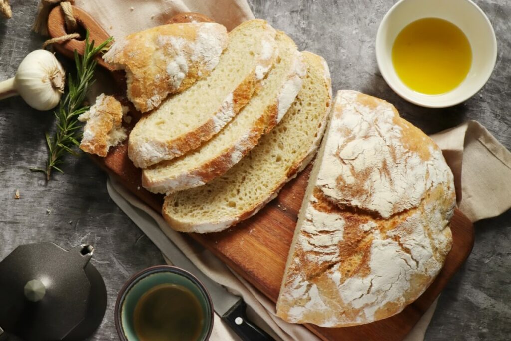 How to serve Garlic Rosemary Bread