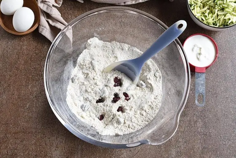Step 2 - Glazed Zucchini Bread with Dried Cranberries