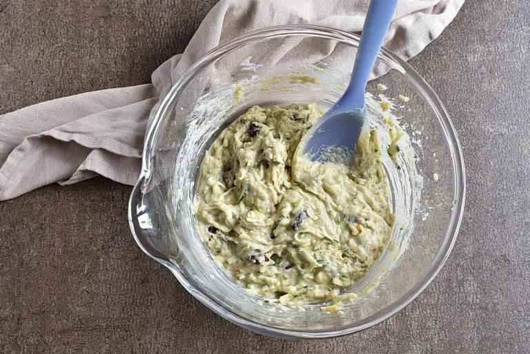 Step 5 - Glazed Zucchini Bread with Dried Cranberries