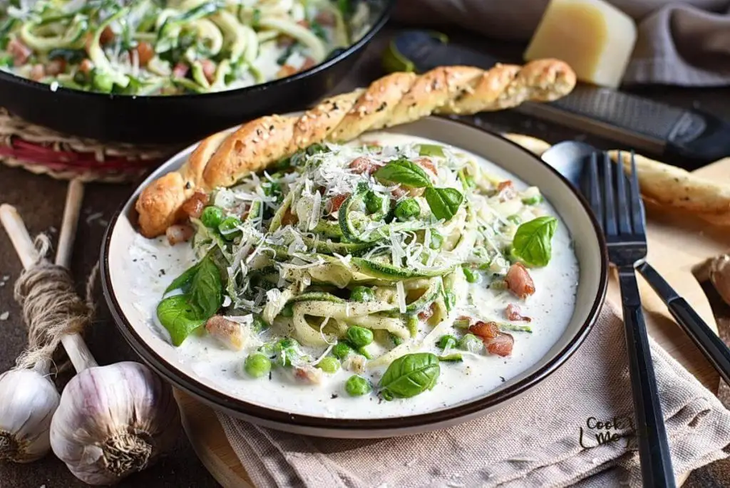 Gluten-Free Zucchini Carbonara