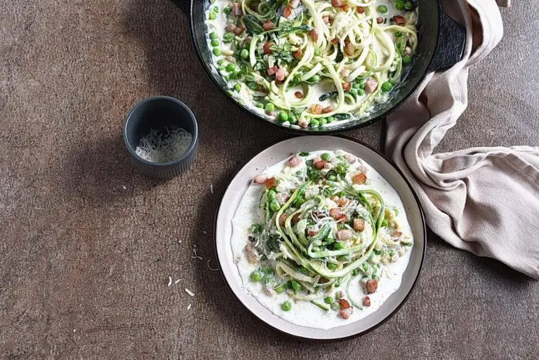 Step 8 - Gluten-Free Zucchini Carbonara