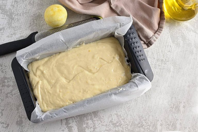 Step 6 - Lemon Yogurt Cake