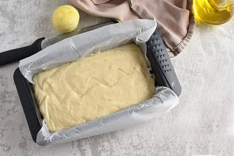 Step 6 - Lemon Yogurt Cake