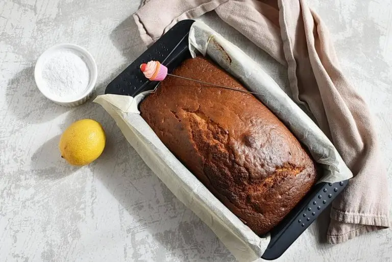 Step 7 - Lemon Yogurt Cake