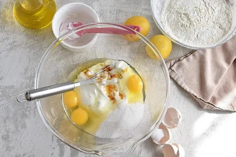 Step 3 - Lemon Yogurt Cake