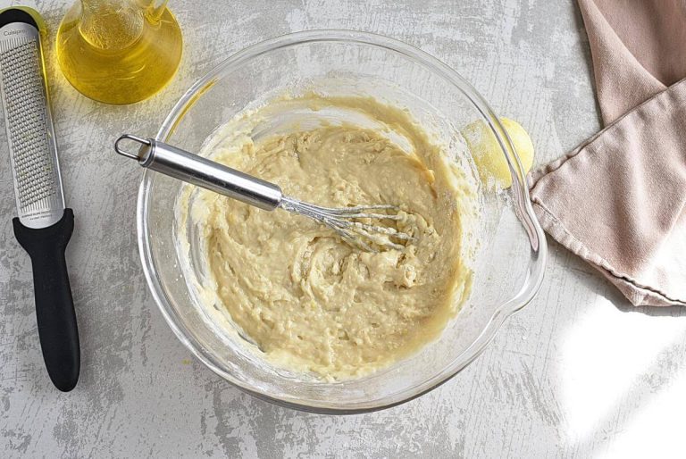 Step 4 - Lemon Yogurt Cake