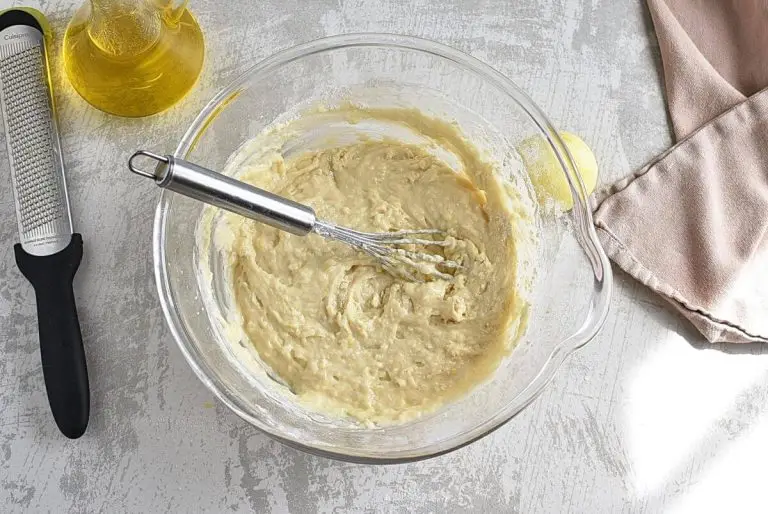 Step 4 - Lemon Yogurt Cake