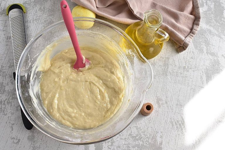 Step 5 - Lemon Yogurt Cake