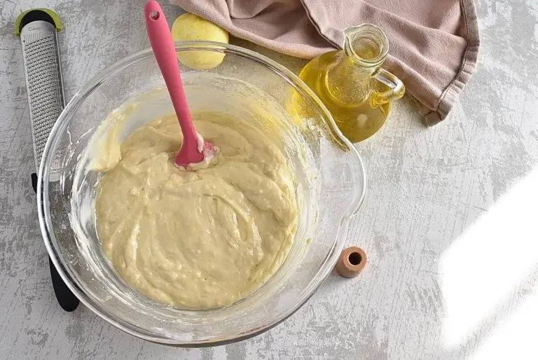 Step 5 - Lemon Yogurt Cake