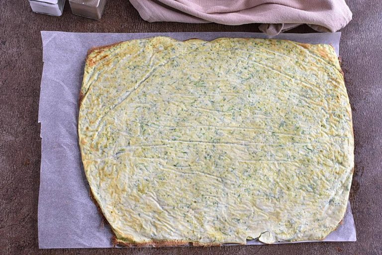 Step 11 - Low-Carb Zucchini Roll