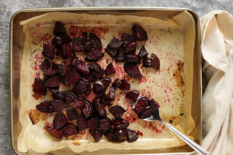 Step 3 - Roasted Beet and Burrata Salad