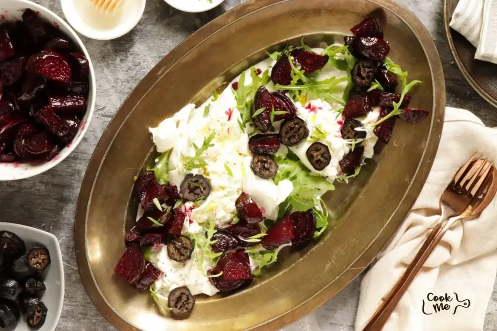 Roasted Beet and Burrata Salad