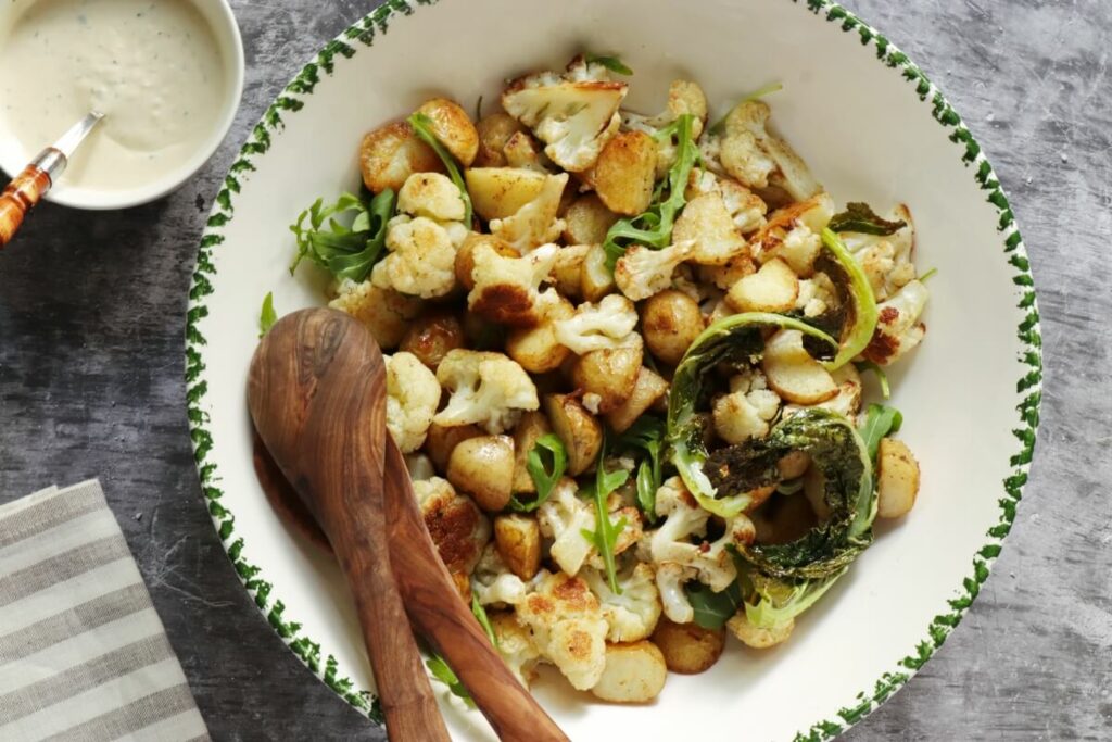 Roasted Cauliflower and Potato Salad recipe - step 5