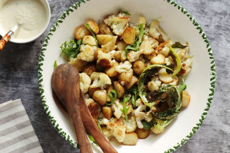 Step 5 - Roasted Cauliflower and Potato Salad