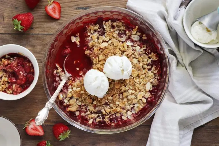 Step 8 - Strawberry Bourbon Crisp