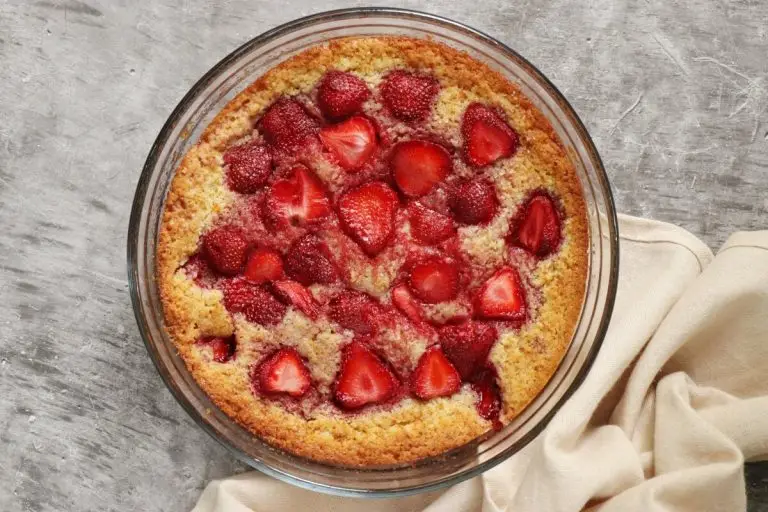 Step 5 - Strawberry Spoon Cake