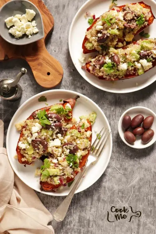Summer Stuffed Sweet Potatoes