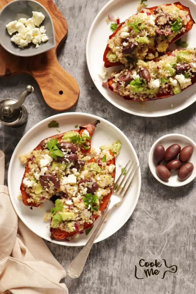 Summer Stuffed Sweet Potatoes