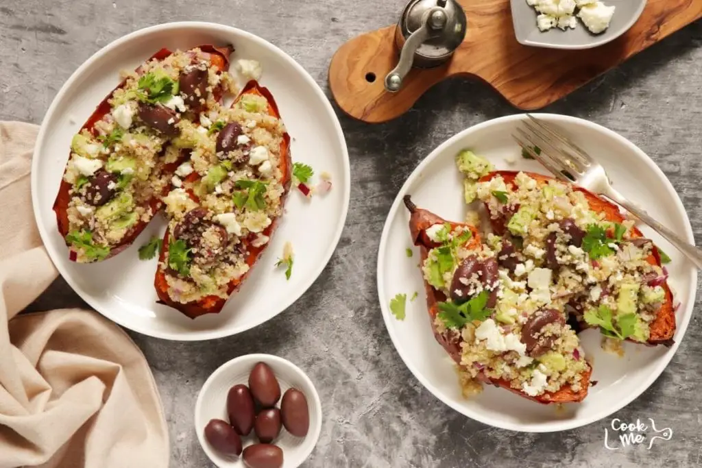 Summer Stuffed Sweet Potatoes