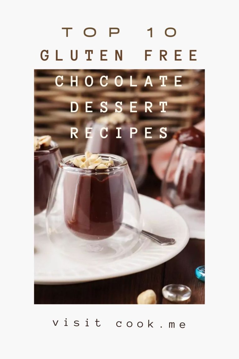 Top 10 Gluten Free Chocolate Dessert Recipes Cook.me Recipes