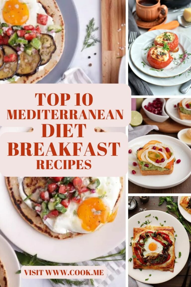Top 10 Mediterranean Diet Breakfast Recipes - Cook.me Recipes