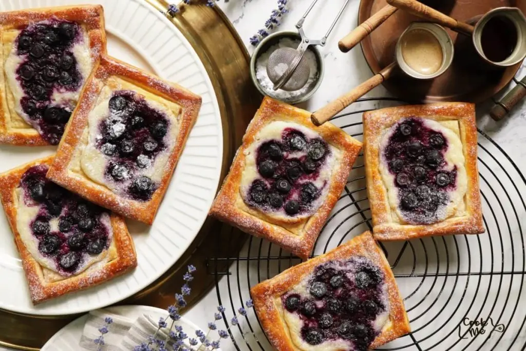 Blueberry Cream Cheese Danish
