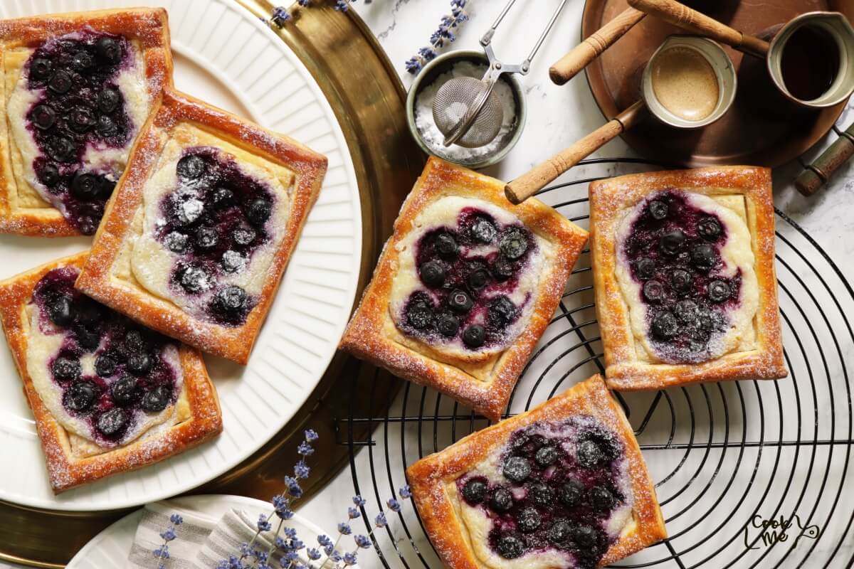 Blueberry Cream Cheese Danish