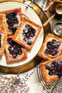 Blueberry Cream Cheese Danish